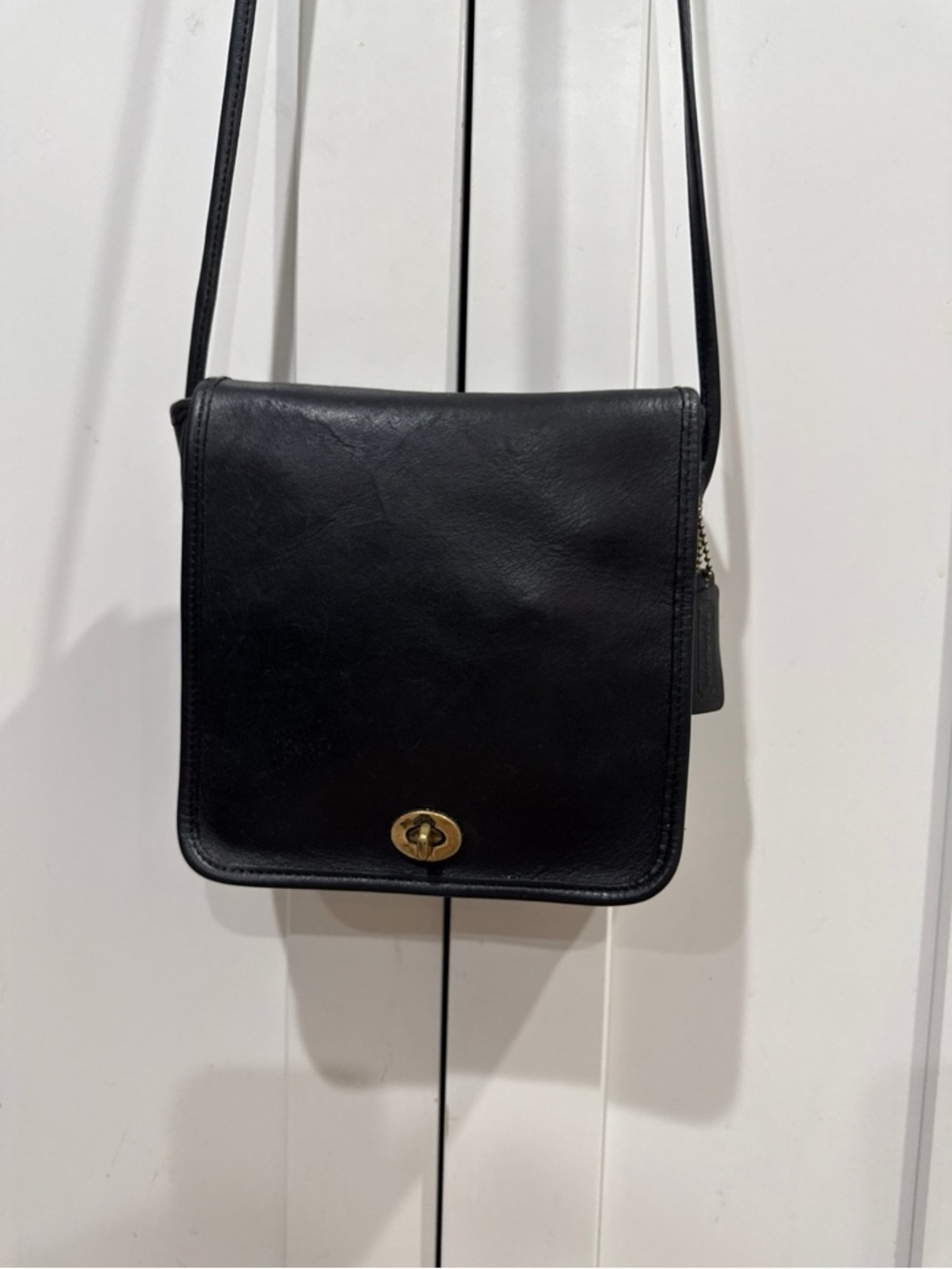 Coach vintage turn lock bag